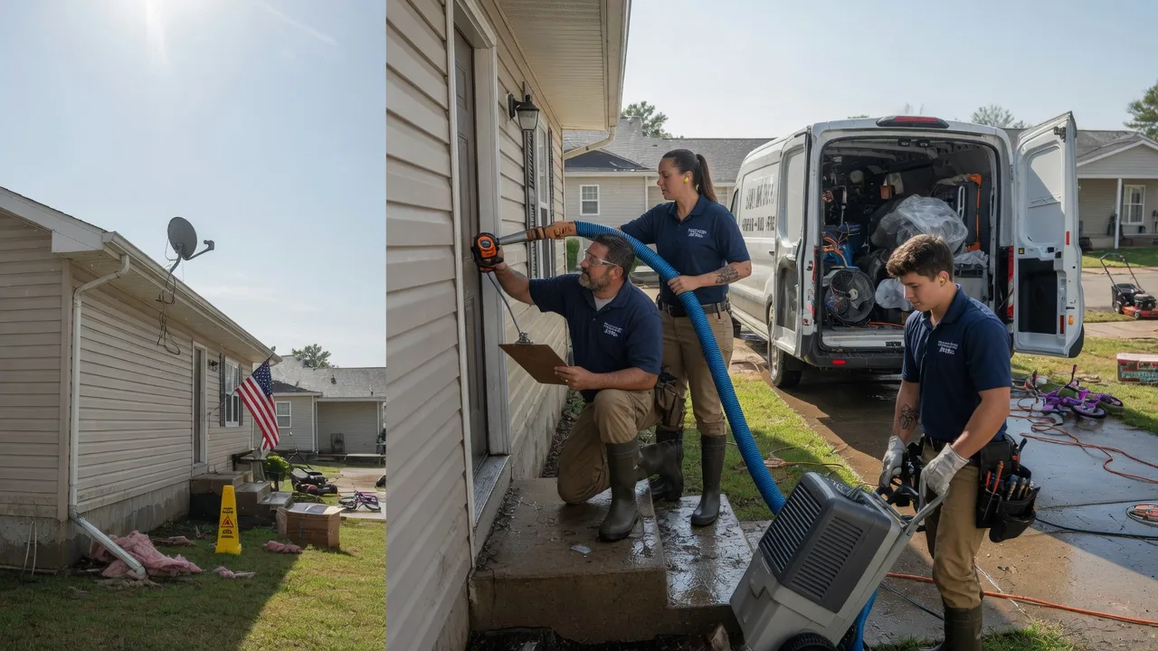 Ceiling Water Damage Restoration in Lewisville, AR near me